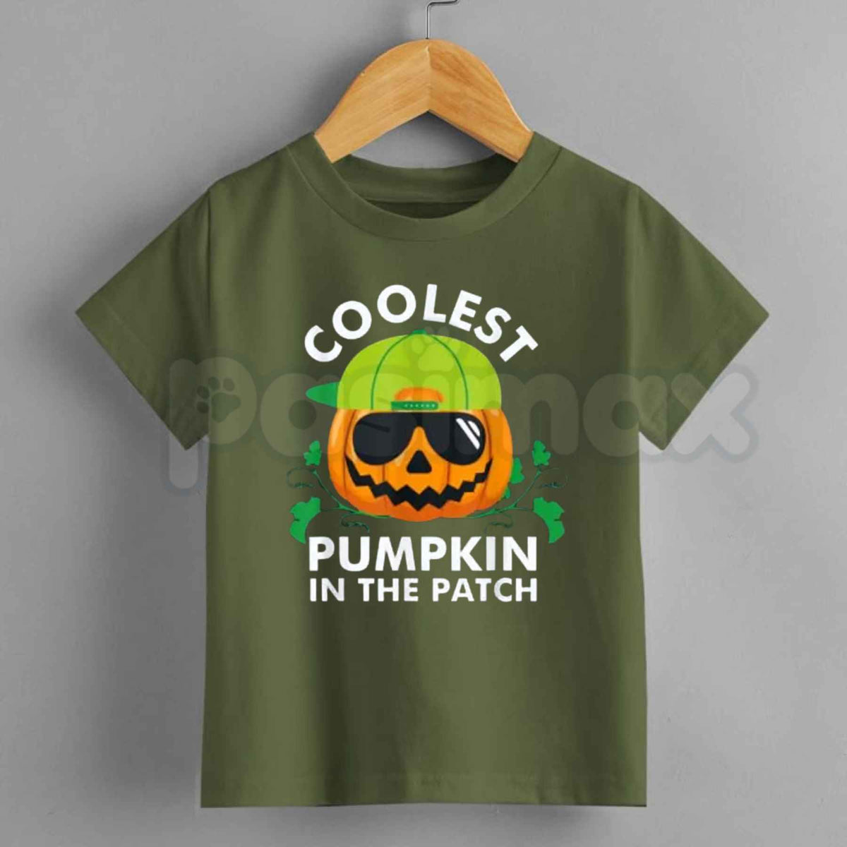 Coolest Pumpkin In The Patch T-Shirt – Kids Halloween Fall Youth Tee