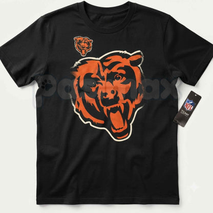 Chicago Bears Big Logo T-Shirt – Oversized Game Day Football Graphic Unisex Tee
