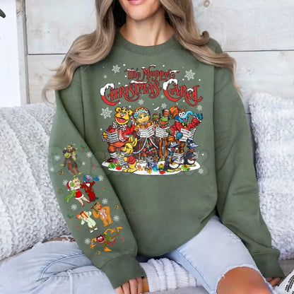The Muppet Christmas Carol Vintage Sweatshirt | Michael Caine Scrooge Jumper | Nostalgic Movie Quote Crewneck | Muppet Holiday Gift