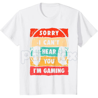 Funny Gamer T-Shirt for Teens Boys Men - Video Gaming Humor Tee, Casual Gaming Streetwear, Best Gaming Gift Apparel