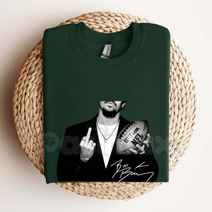 Bad Middle Finger Vintage Music Show 2026 T-Shirt - Rebellious Rock Graphic Tee, Edgy Concert Fan Gift, Unisex Retro Apparel