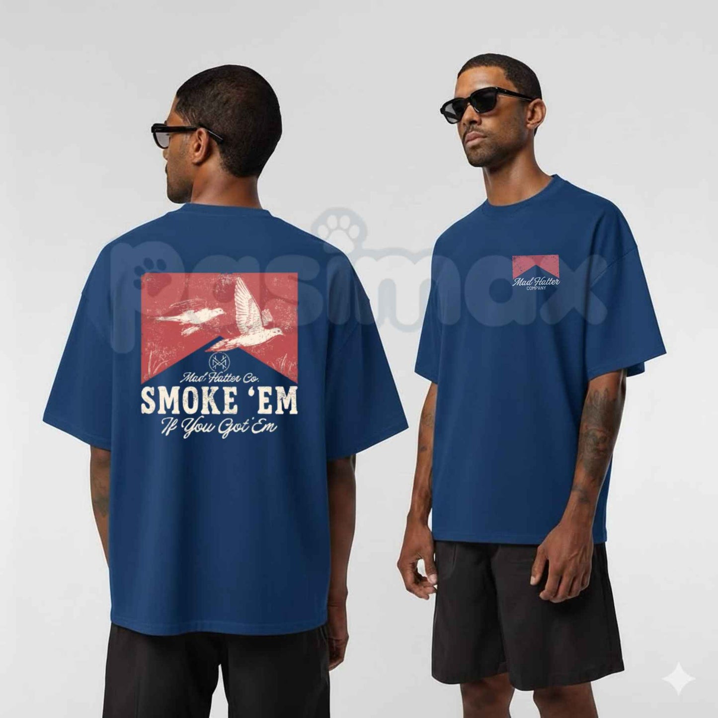 Smoke 'Em T-Shirt – Retro Automotive Racing Drag Strip Unisex Cotton Graphic Tee