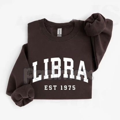 Vintage Zodiac Constellation Sweatshirt – Personalized Astrology Est. [Year] Apparel