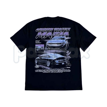 Common Traffic Mafia Stance Car Culture Back Print T-Shirt – JDM Automotive Unisex Cotton Tee