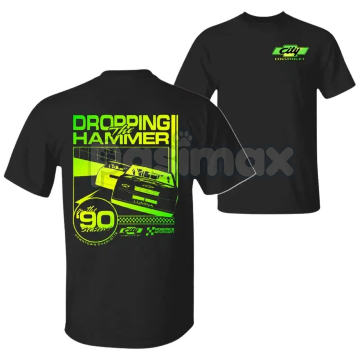 Dropping the Hammer Chevy T-Shirt - Chevy Performance Graphic Tee, American Muscle Racing Apparel, Automotive Fan Gift