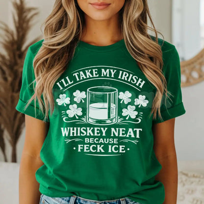 Abolish ICE St. Patrick's Day T-Shirt - Funny Political Activism Graphic Tee, Premium 100% Cotton Irish Immigrant Rights Top, Social Justice St. Paddy’s Day Shirt, Unique Progressive Holiday Apparel, Soft Lived-In Anti-ICE Streetwear