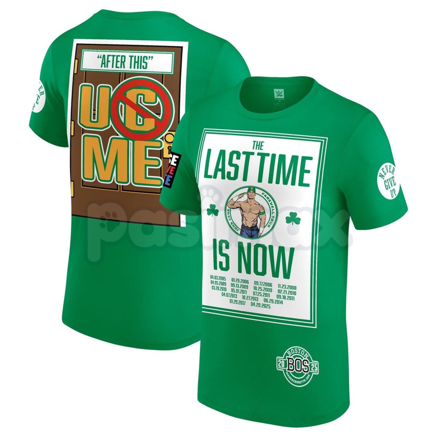 JOHN CENA Farewell Tour 2025 Collection T-Shirt - WWE Wrestling Legend Commemorative Tee, Hustle Loyalty Respect Fan Apparel, Never Give Up Nostalgia Gift