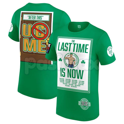 JOHN CENA Farewell Tour 2025 Collection T-Shirt - WWE Wrestling Legend Commemorative Tee, Hustle Loyalty Respect Fan Apparel, Never Give Up Nostalgia Gift
