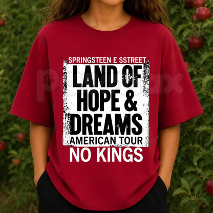 Jack Smith No Kings T-Shirt – Springsteen Inspired Anti-Tyranny Graphic Tee