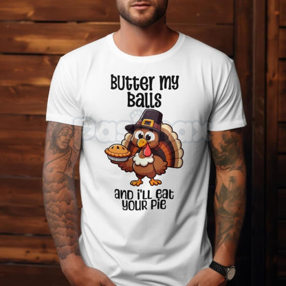 Funny Thanksgiving Tee - Turkey Day Shirt, Unisex Thanksgiving Dinner Outfit, Humorous Holiday Apparel