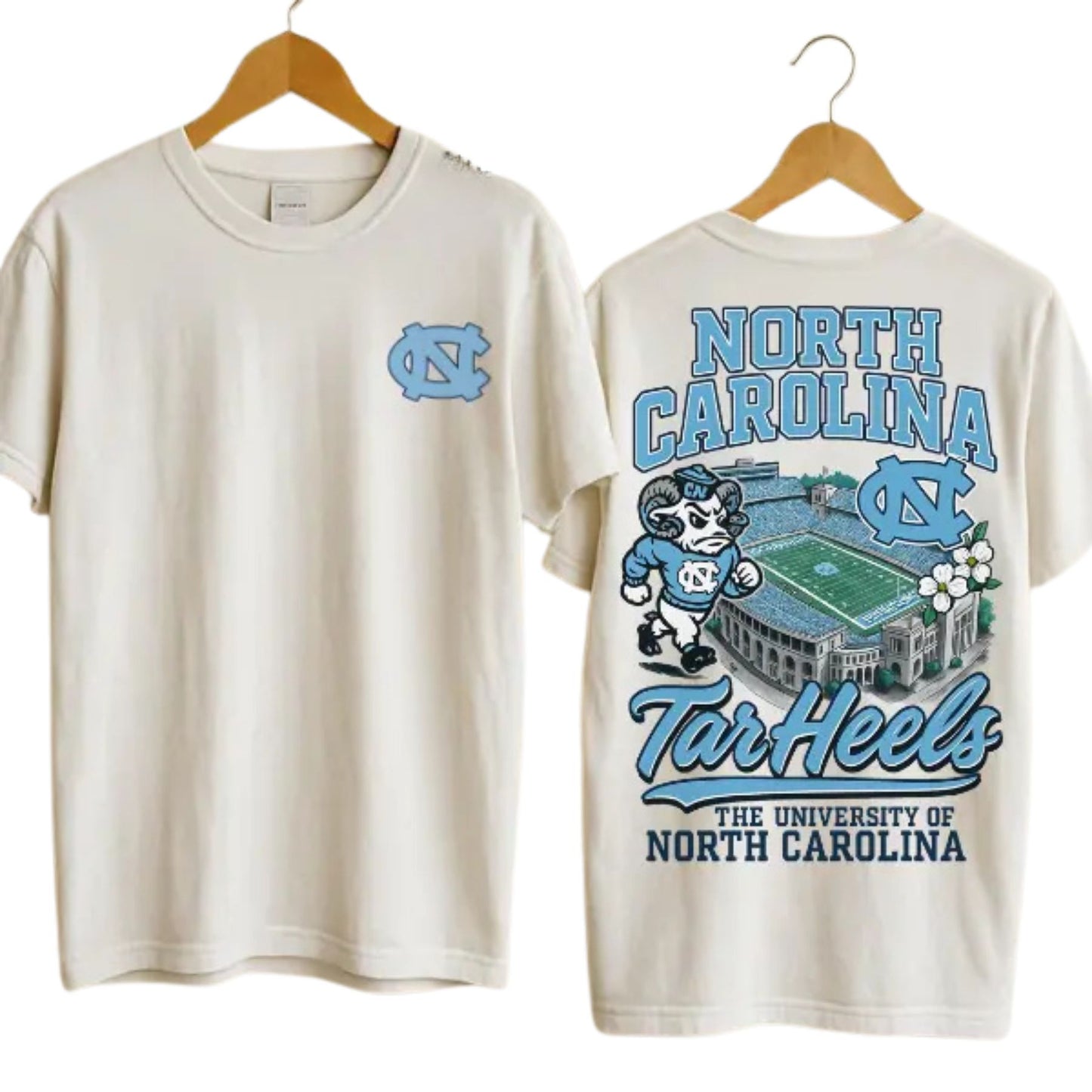 NCAA Full Team Mascots T-Shirt - Vintage College Football Tee, Unisex Throwback Sports Shirt