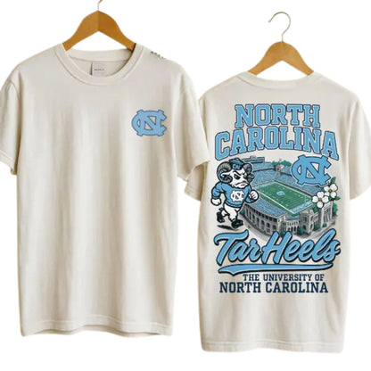 NCAA Full Team Mascots T-Shirt - Vintage College Football Tee, Unisex Throwback Sports Shirt