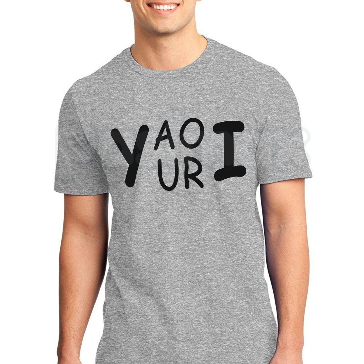 Yaoi Yuri Text Graphic T-Shirt – Japanese Anime Manga Aesthetic Tee