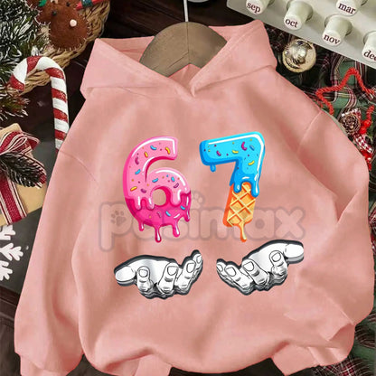 67 Legacy Christmas Hoodie – Six Seven Vintage Year Pullover, Festive Number Graphic Apparel, Unisex