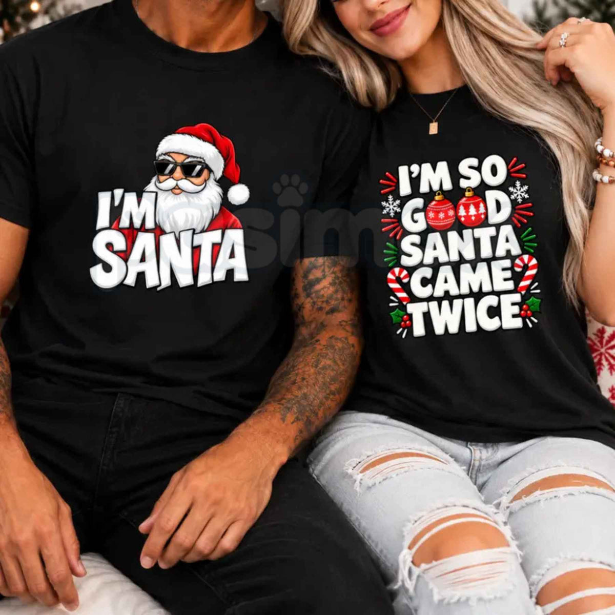 Funny Christmas Matching Unisex T-Shirt – Holiday Party Family Group Tee