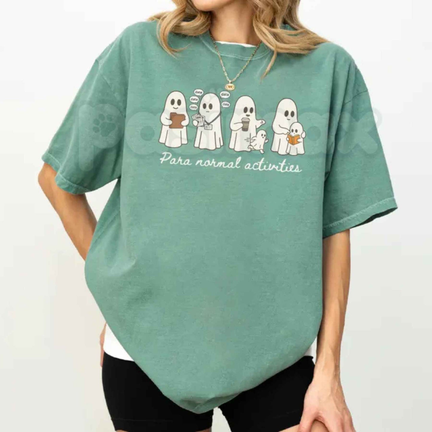 Comfort Colors® Paraprofessional Halloween T-Shirt – "Para Routine" Spooky SpEd & RBT Teacher Aide Graphic Tee, Fall Classroom Gift