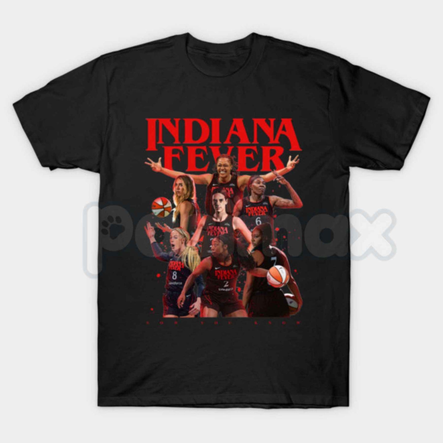 Indiana Fever T-Shirt – Official Style Women's Basketball Graphic Tee, Vintage WNBA Game Day Unisex Cotton Shirt