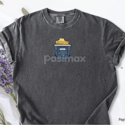 Embroidered Mini Pekka Pancake Comfort Colors T-Shirt – Funny Gaming Tee
