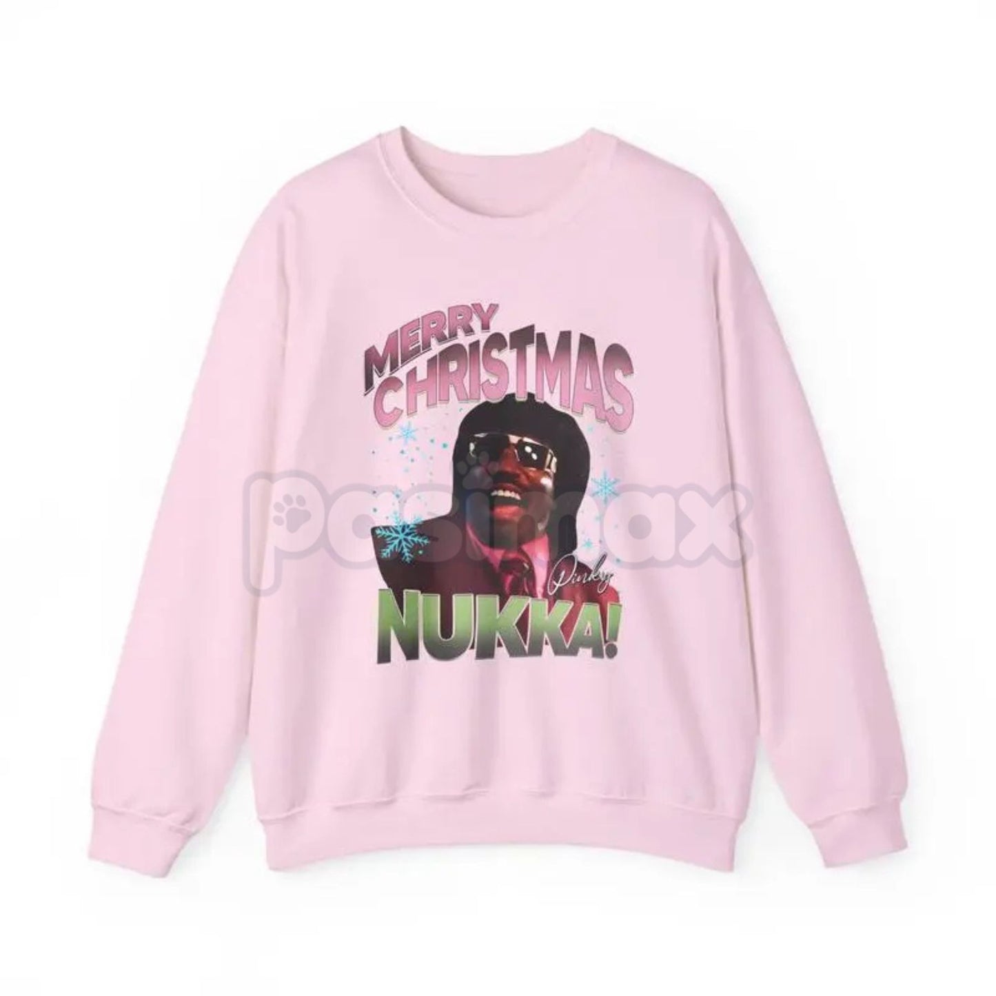 Merry Christmas Nukka Sweatshirt | Friday After Next Movie Quote Holiday Comedy Gift | Unisex Crewneck Fleece Jumper