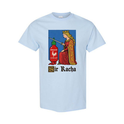 "Sir Racha" T-Shirt - Punny Sriracha Sauce Tee, Funny Foodie Apparel, Unisex