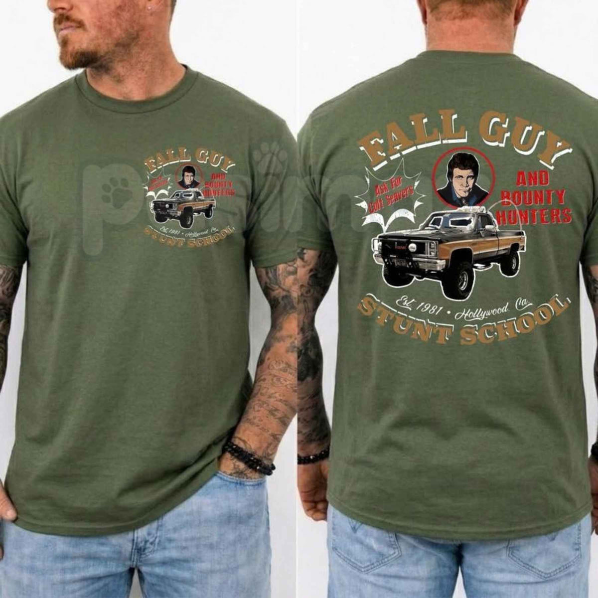 The Fall Guy Vintage T-Shirt – Classic Stuntman 80s Movie Graphic Unisex Tee