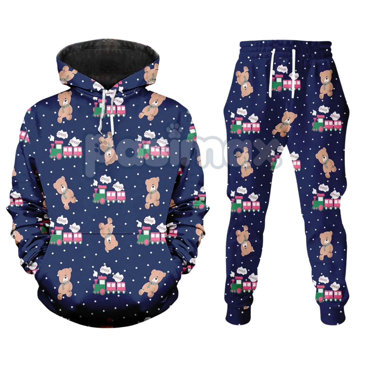 Derpy Tiger K-pop Demon Hunter Hoodie & Joggers Set – Huntrix Cosplay Outfits