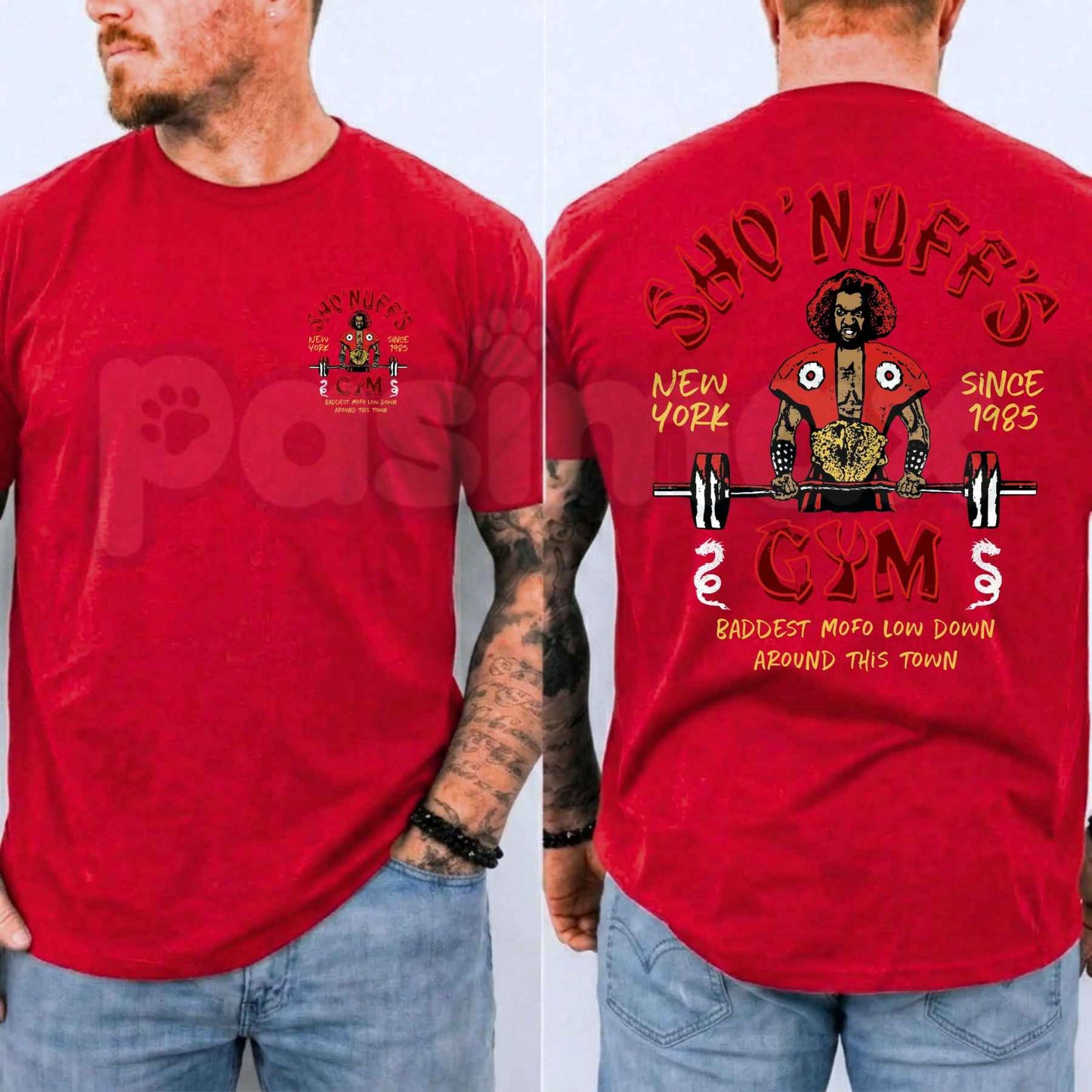 Sho'Nuff's Gym Vintage Martial Arts T-Shirt – Retro 80s Movie Streetwear Tee