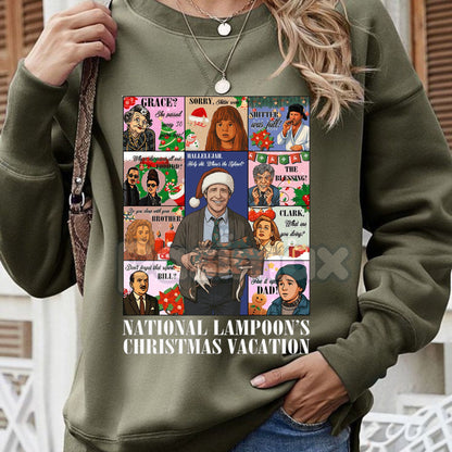 The Griswold Family Christmas Sweater – National Lampoon's Christmas Vacation Quote Sweatshirt