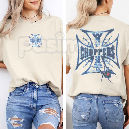 Y2K Vintage Biker West Coast Choppers Spider Web T-Shirt – Retro Graphic Unisex Tee