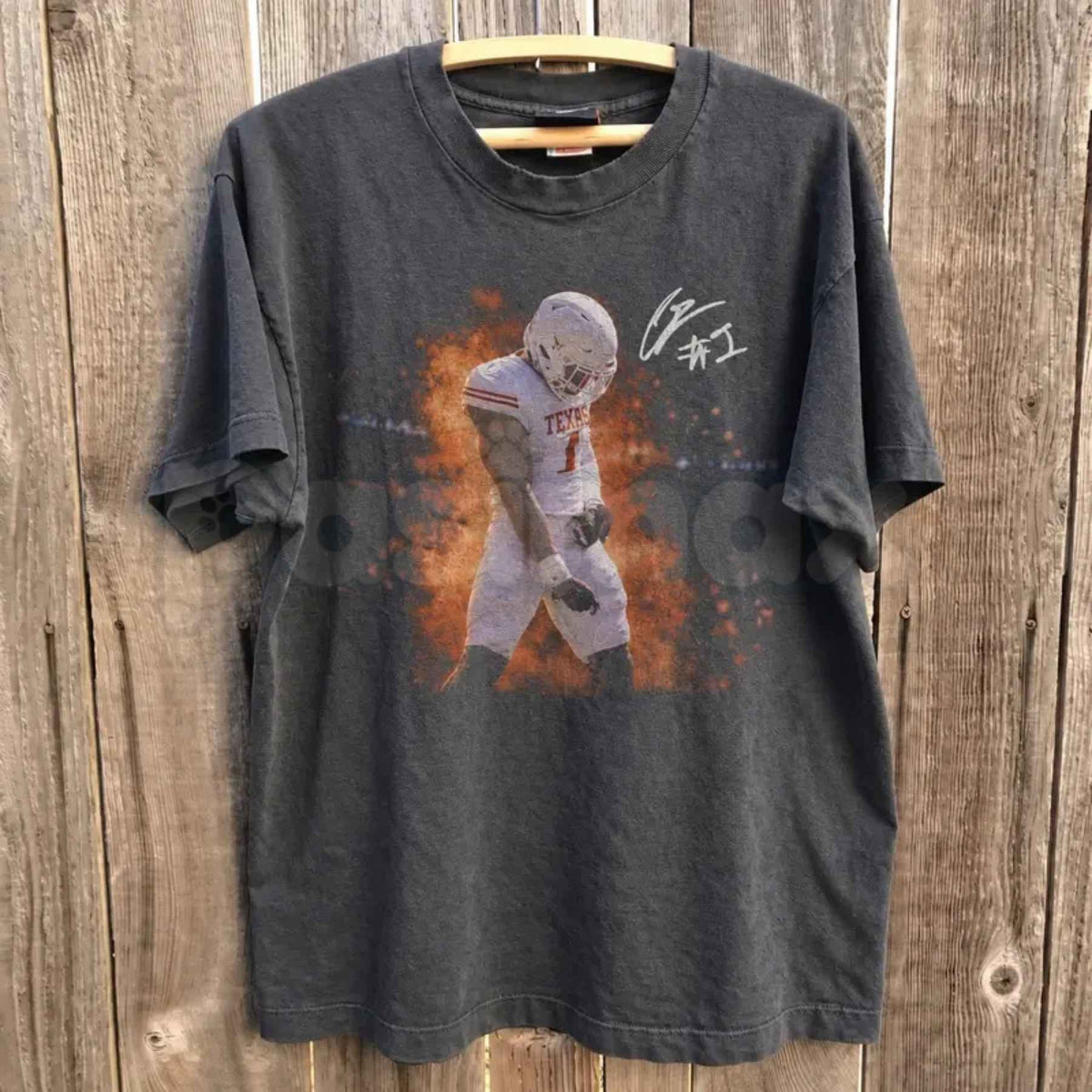 Colin Simmons Grotesque Sack Celly T-Shirt – College Football Defense Unisex Tee