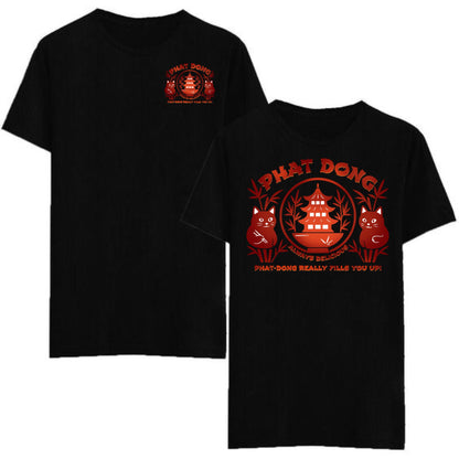"Phat-Dong: Always Delicious" T-Shirt - Men's Funny Graphic Tee, Bold Statement Apparel