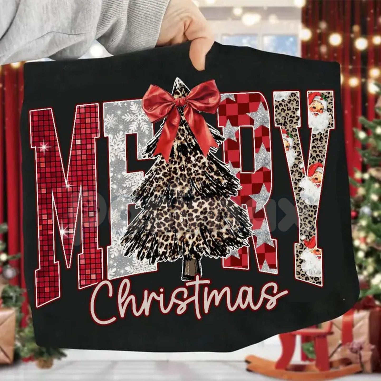 Coquette Merry Christmas Shirt Sweatshirt | Aesthetic Bow Holiday Crewneck | Trendy Feminine Winter Jumper | Cottagecore Xmas Gift