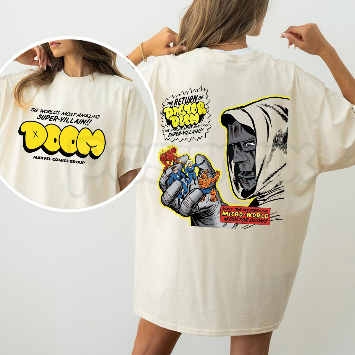 Doctor Doom Genius Ruler T-Shirt – Marvel Latveria Monarch Graphic Tee