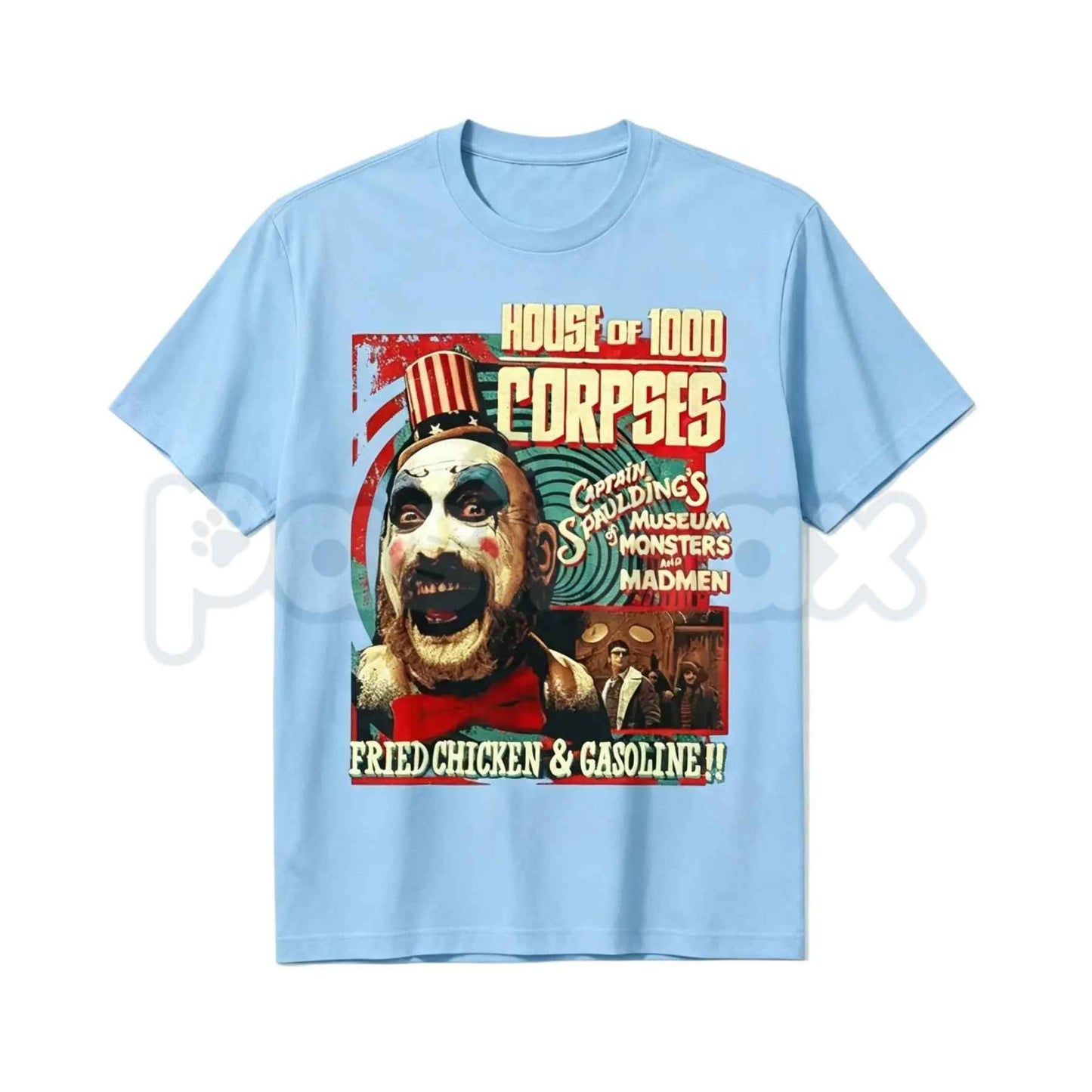 Vintage Horror Movie T-Shirt – Classic Spooky Film Unisex Cotton Relaxed Fit Tee