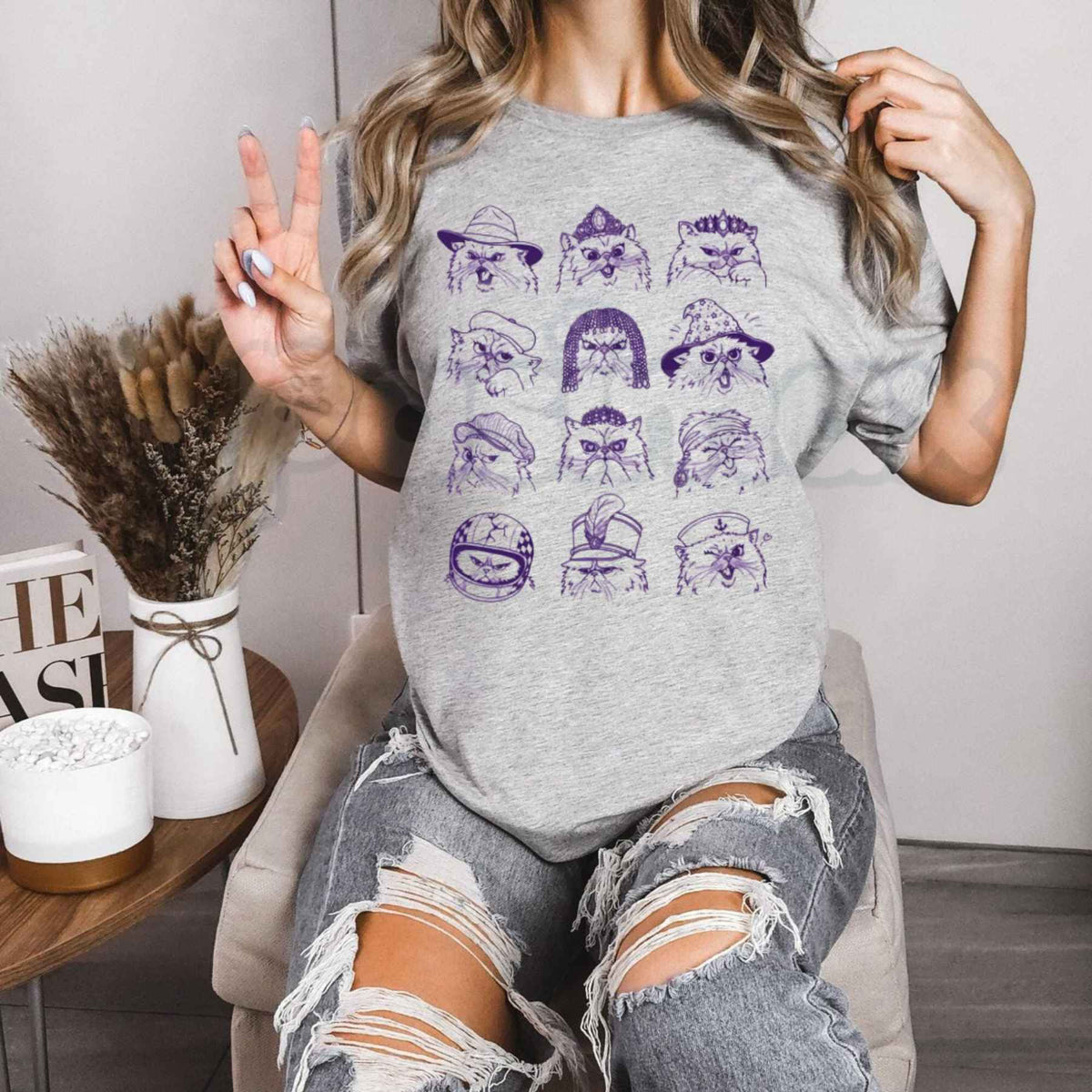 Donut's Hats T-Shirt – Funny Dessert Foodie Graphic Unisex Cotton Tee