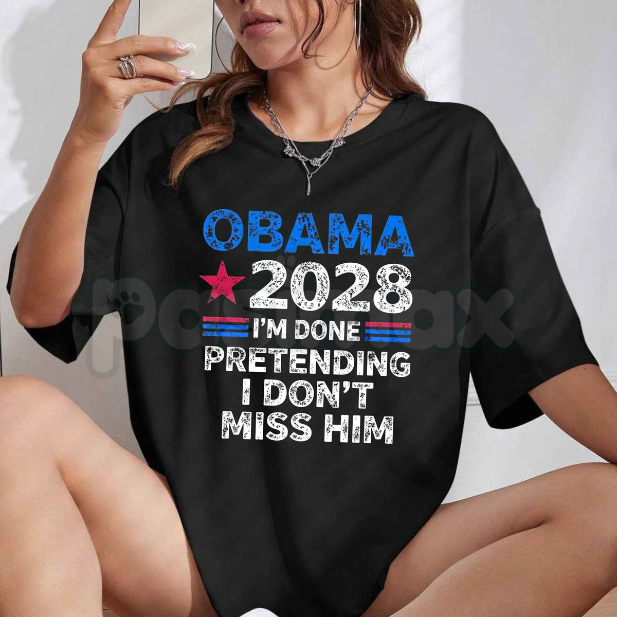 Obama 2028 Political Graphic T-Shirt – Hope & Campaign Style Unisex Tee