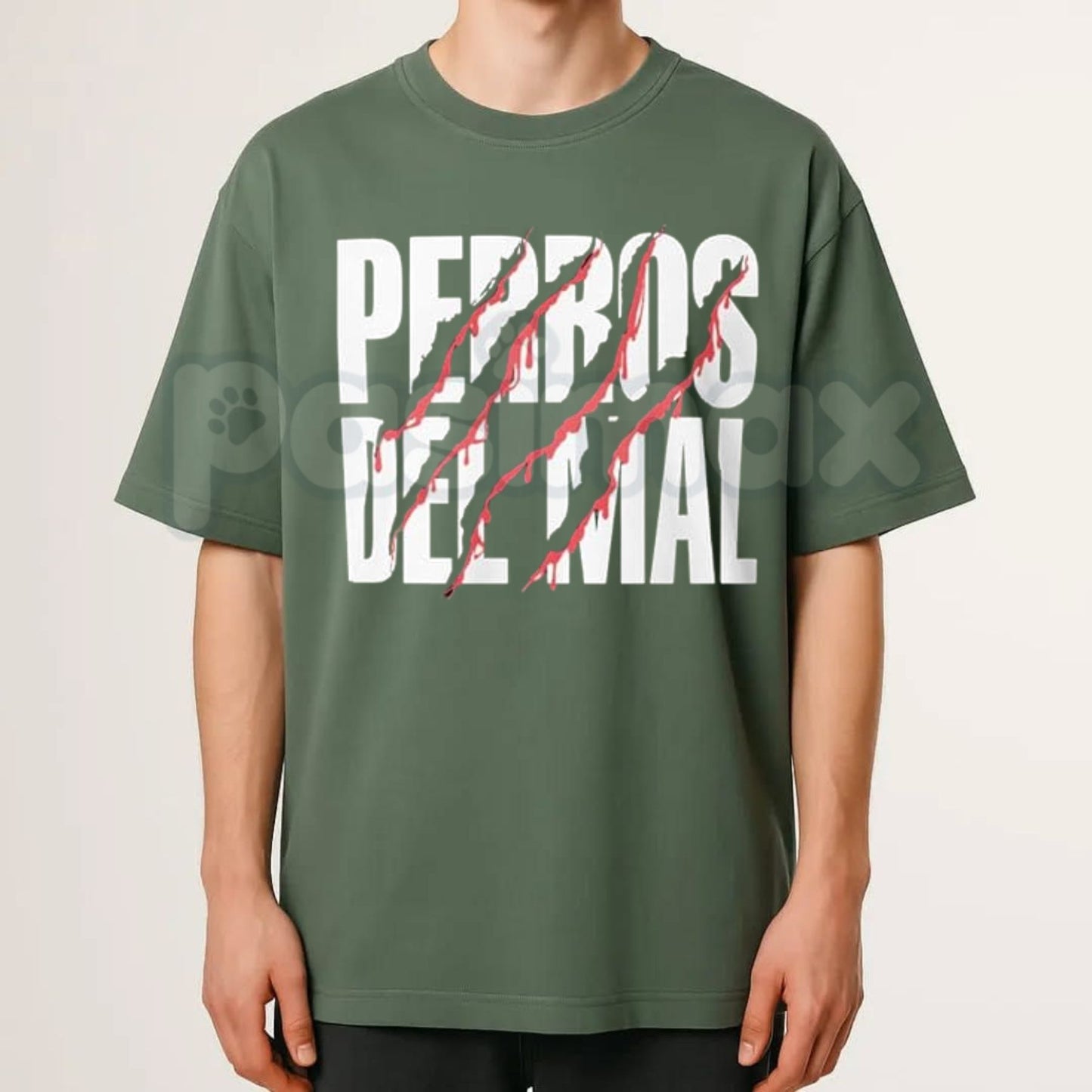Perros del Mal Classic Logo T-Shirt – Retro Mexican Wrestling Rudos Emblem Graphic Tee