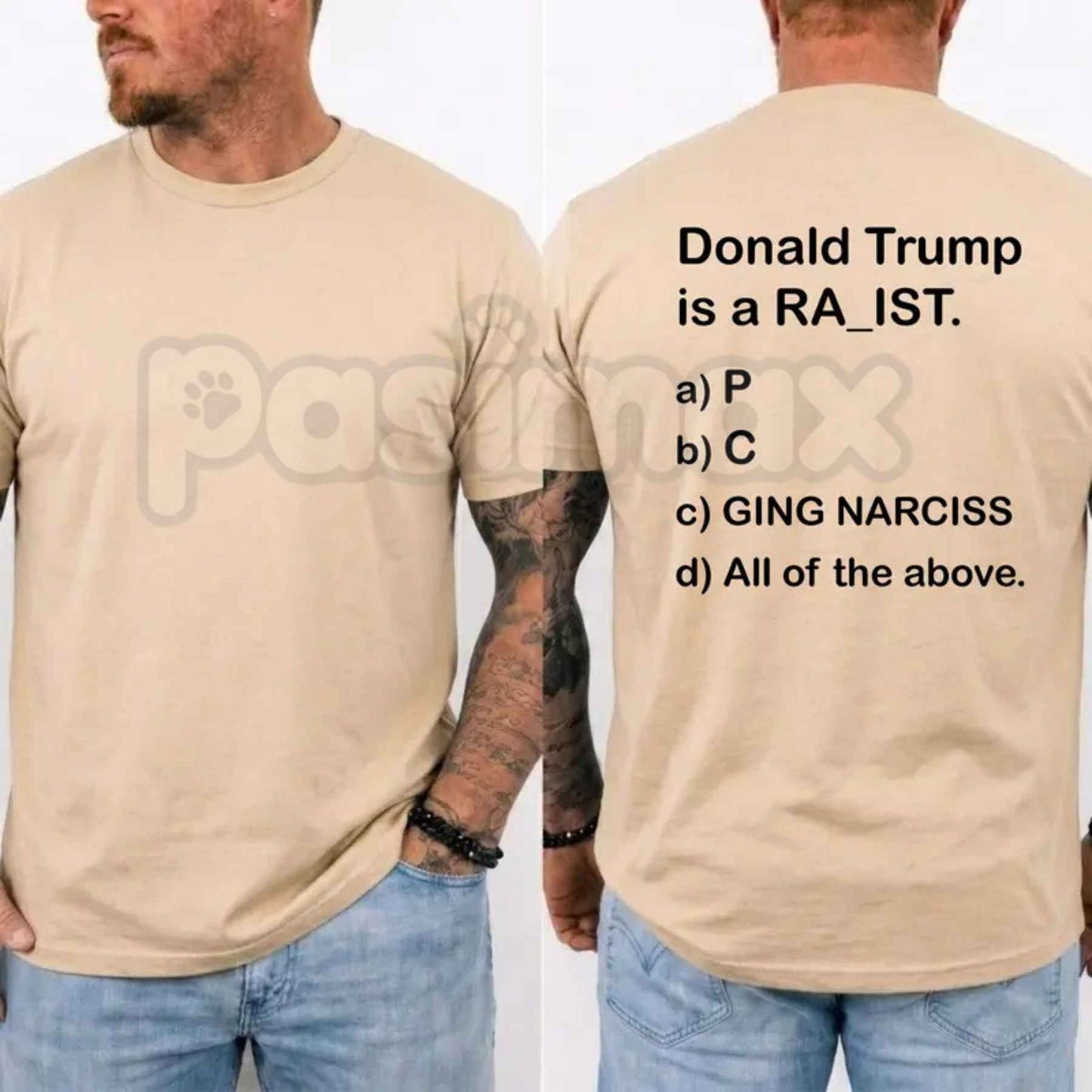 Funny Election Quiz T-Shirt – Sarcastic Political Statement Unisex Cotton Tee
