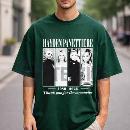 Hayden Thank You For The Memories T-Shirt – Retro Tribute Fan Unisex Cotton Tee