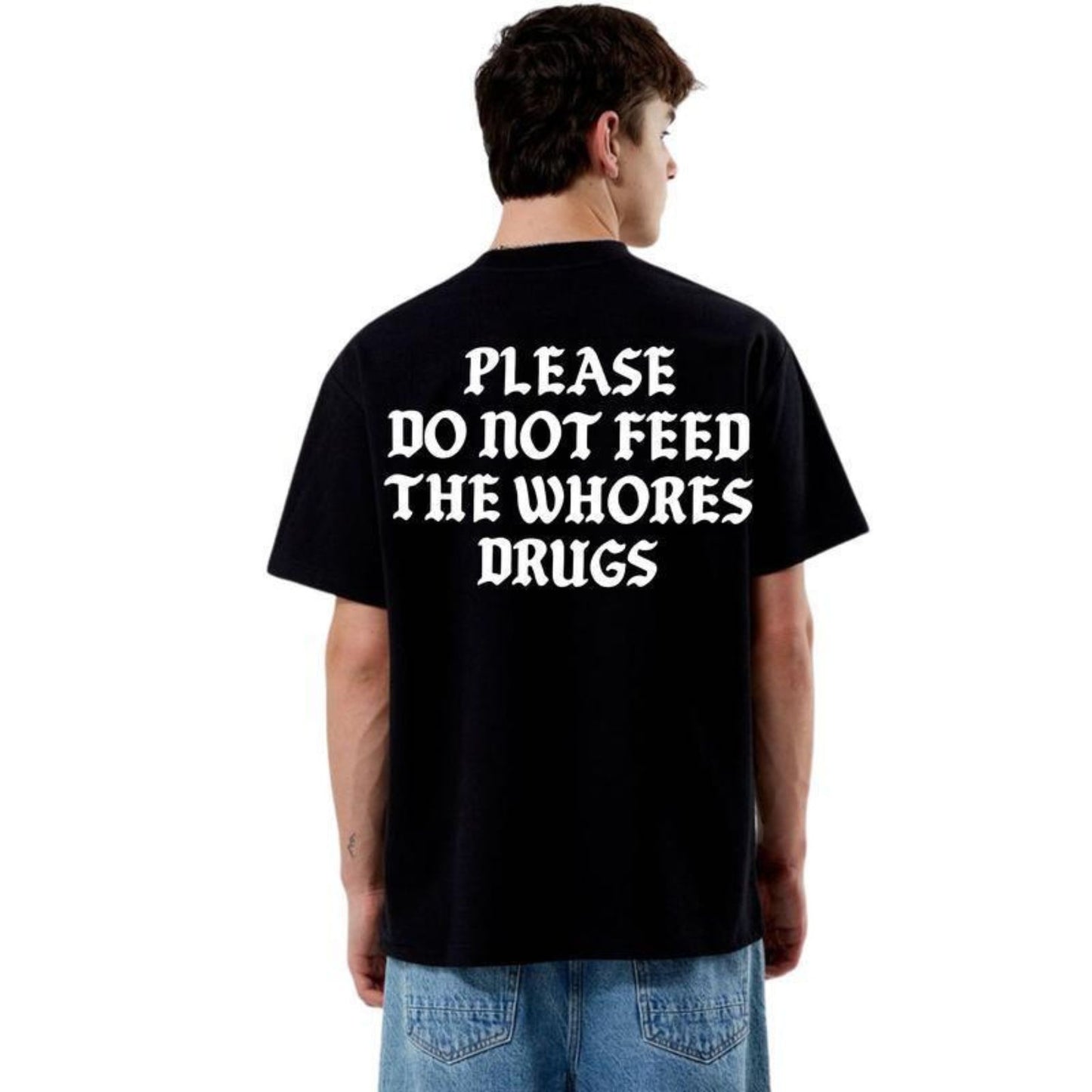 "Please Do Not Feed" Funny Graphic Tee - Sarcastic "The Animals" Shirt, Zoo Humor Apparel