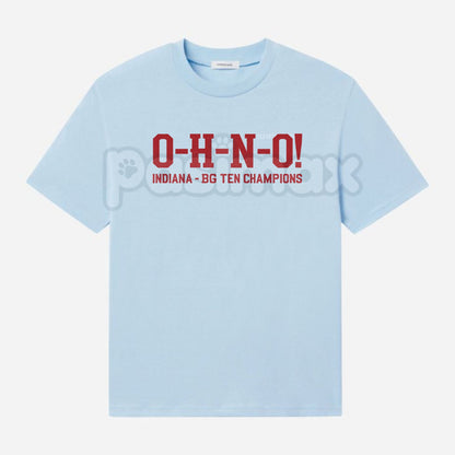 Indiana Hoosiers BIG TEN CHAMPIONS Victory Tee - IU Basketball Tournament Gear, Official Collegiate Title Shirt, Crimson & Cream Glory Apparel