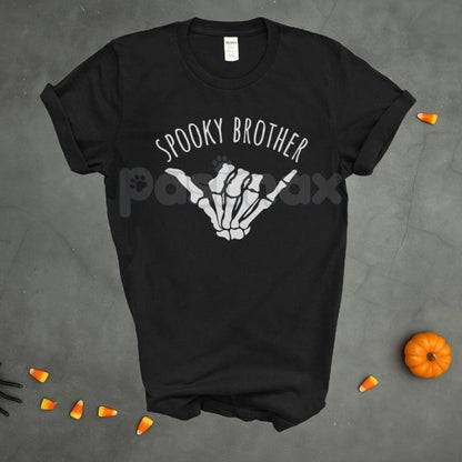 Spooky Halloween Matching Family Shirts - Mom, Dad, Sister, Brother & More! Coordinated Holiday Tees