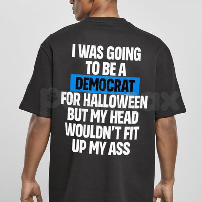 Democrat Halloween Costume T-Shirt – Funny Anti-Democrat Political Satire Tee