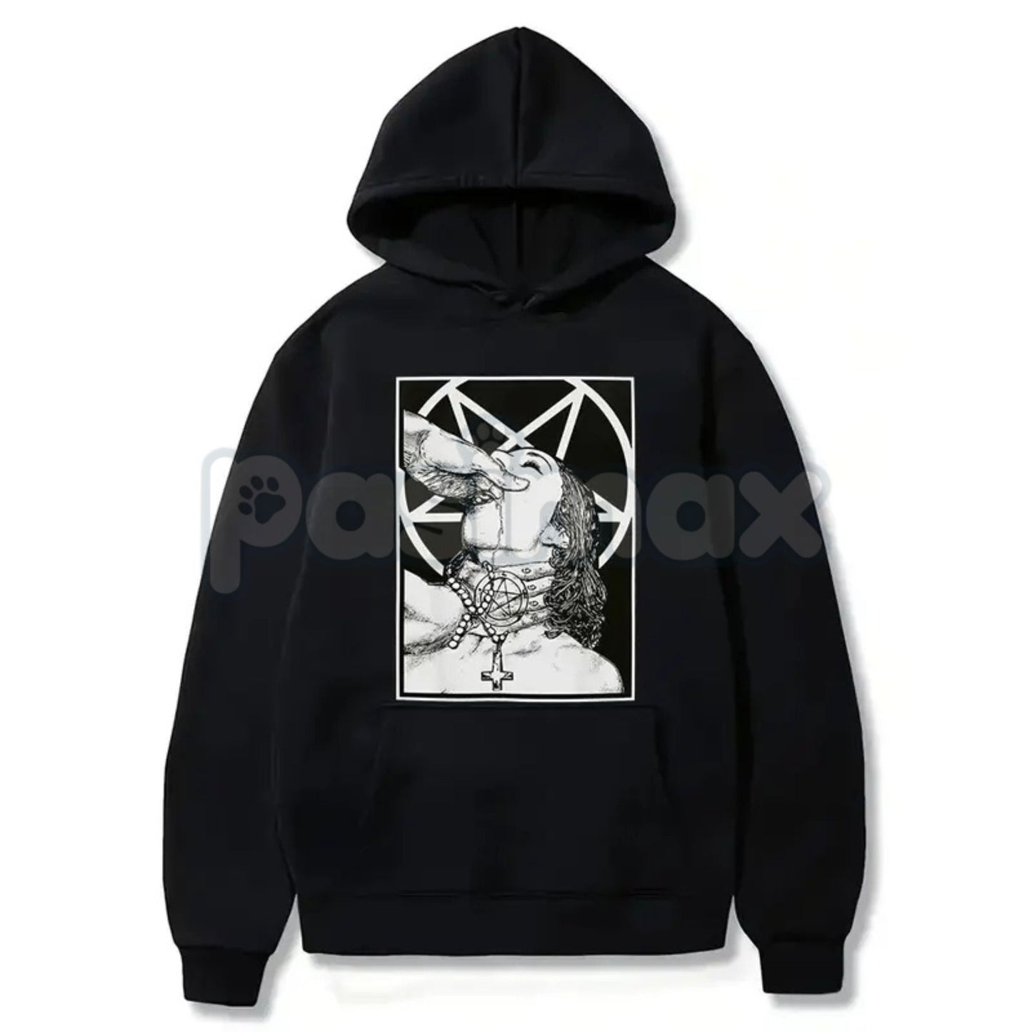 Unholy Nun Naughty Graphic T-Shirt – Dark Gothic Aesthetic Hoodie & Edgy Streetwear Sweatshirt