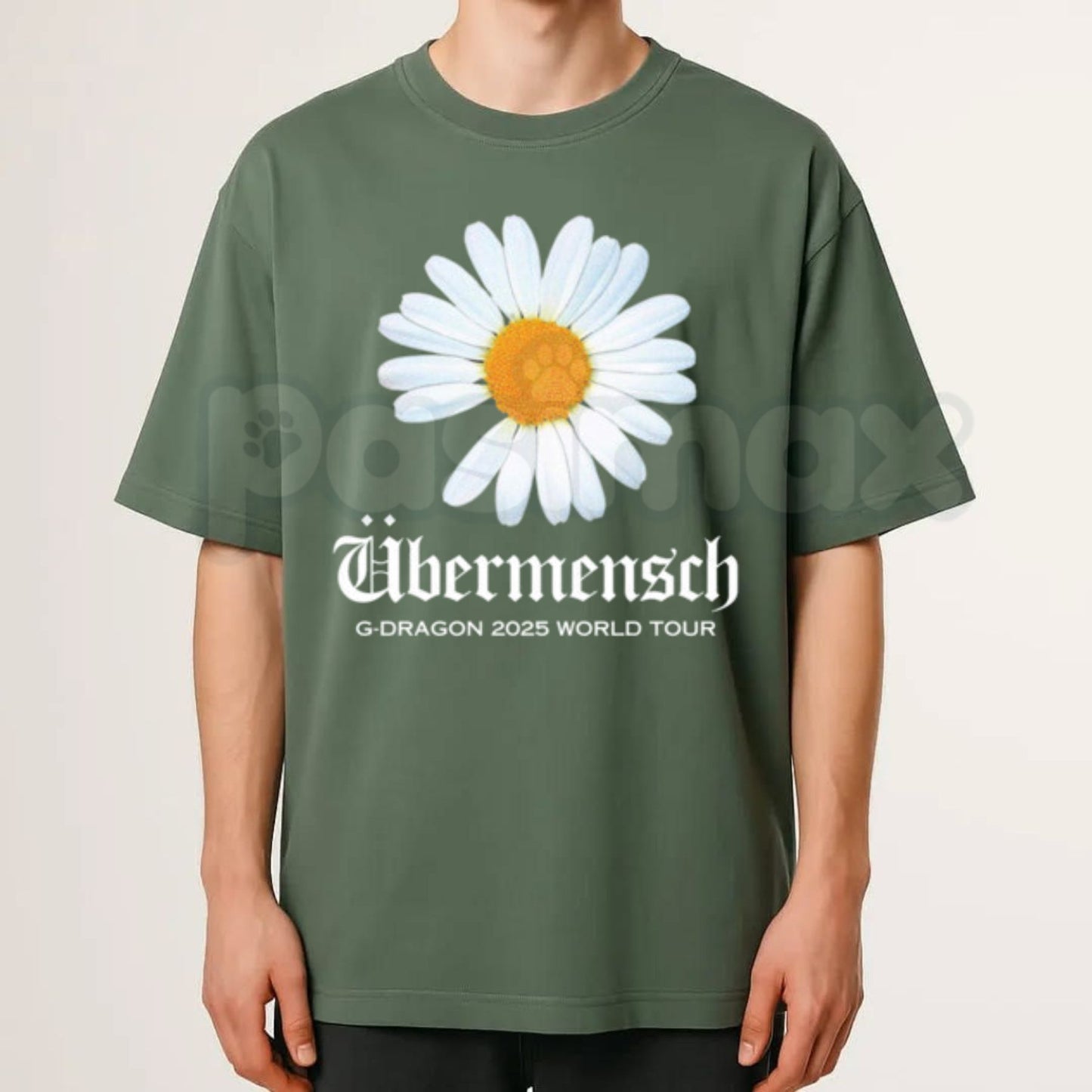 "Daisy Ubermensch World Tour 2025" T-Shirt – Retro Indie Music Graphic Tee, Remastered Heavy Cotton Post-Punk Top, Soft Lived-In Heavyweight Concert Tour Shirt, Made in USA