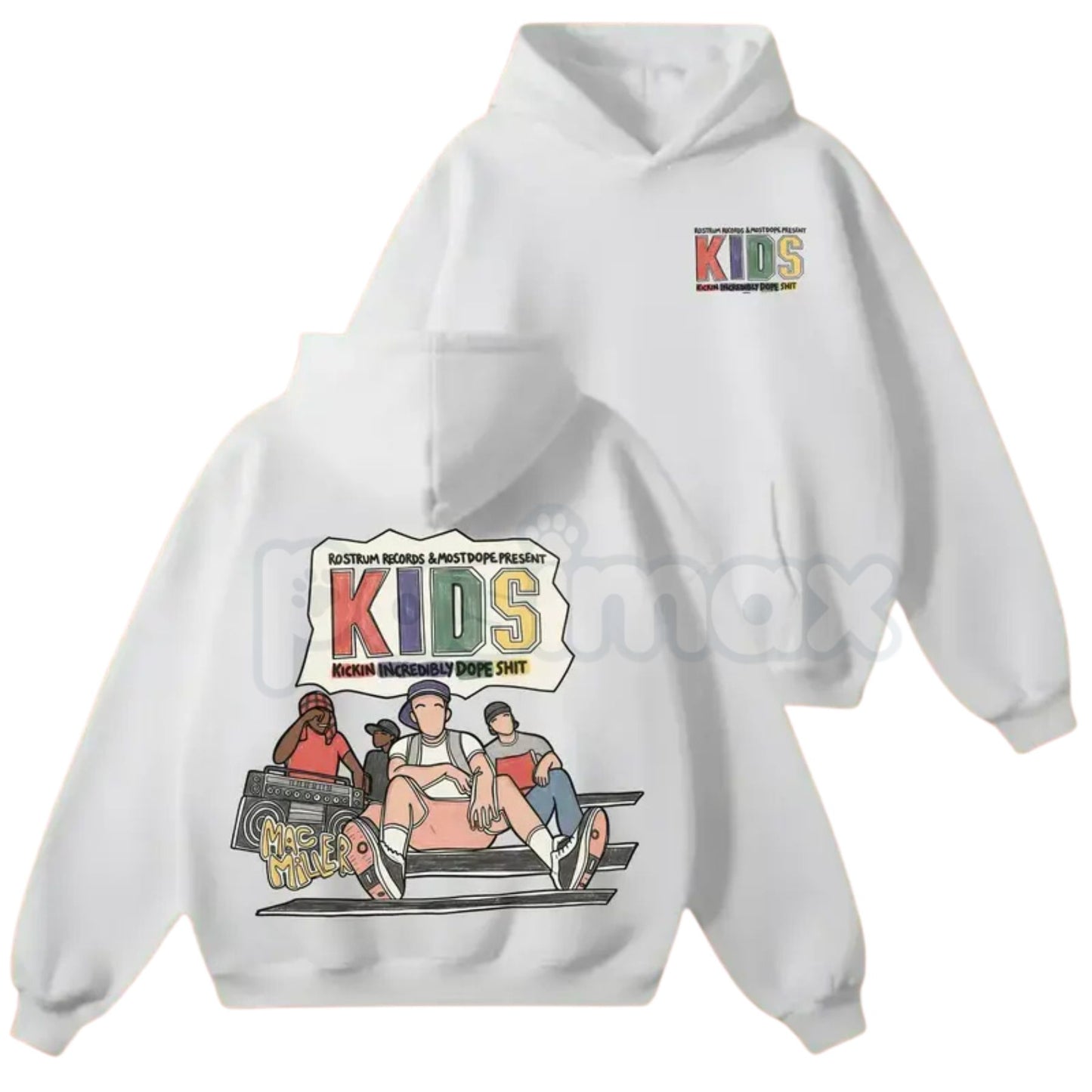 Mac Miller K.I.D.S. Album Hoodie – 10th Anniversary Tribute Pullover, Most Dope Retro Hip Hop Merch, Unisex