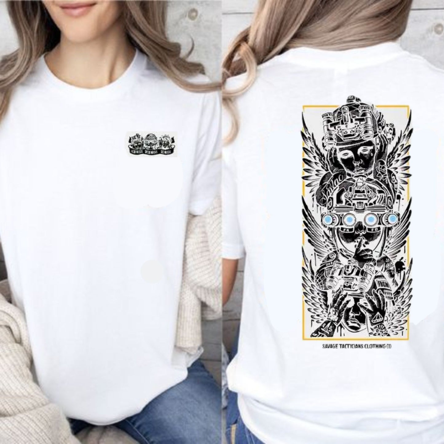 "Proverbial Maxim" T-Shirt - Tactical Army Military Men's Wear, Unisex Gun Shirt