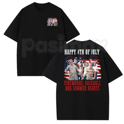 The Sandlot 4th of July T-Shirt – Vintage 1990s Movie Baseball Squad Graphic Tee