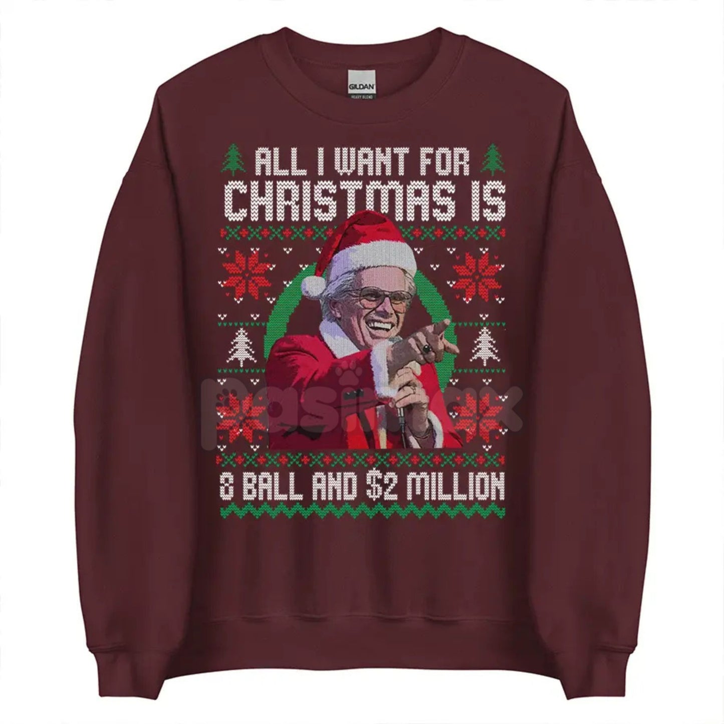 Baby Billy Freeman 'Running in the Halls' Christmas Sweatshirt | Righteous Gemstones Musical Moments Jumper | Ironic Holiday Fan Gear