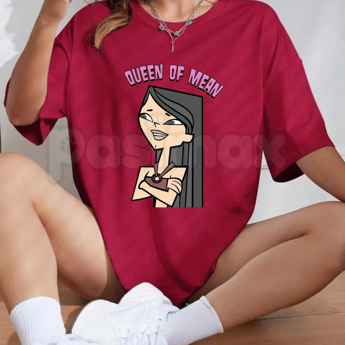 Total Drama Island Heather T-Shirt – Y2K Cartoon Villain Graphic Tee